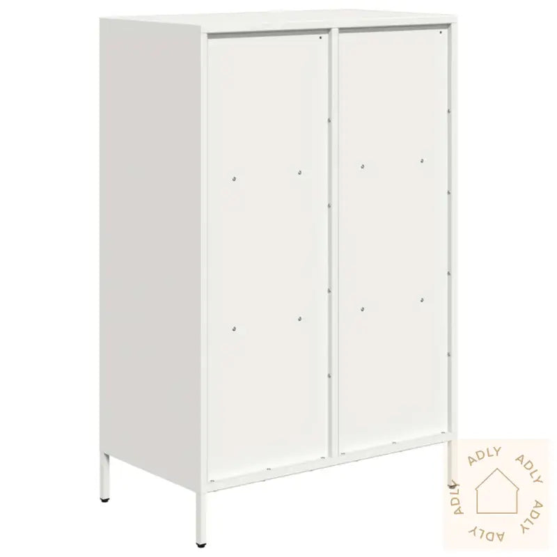 Highboard Hvit 68X39X103,5 Cm Stål