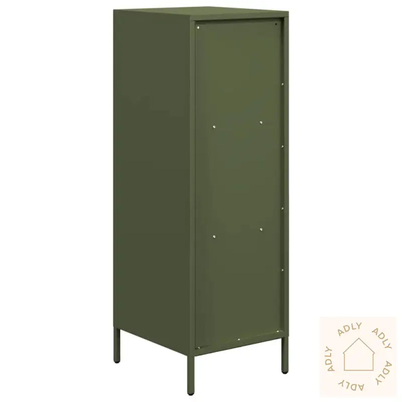Highboard Olivengrønn 35X39X103,5 Cm Stål