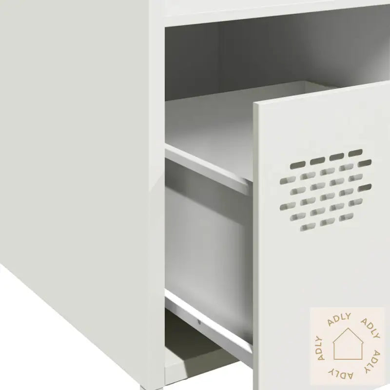 Highboard Hvit 35X39X103,5 Cm Stål
