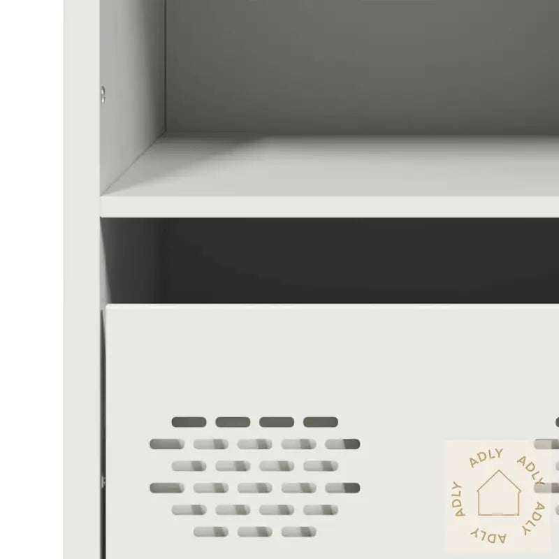 Highboard Hvit 35X39X103,5 Cm Stål