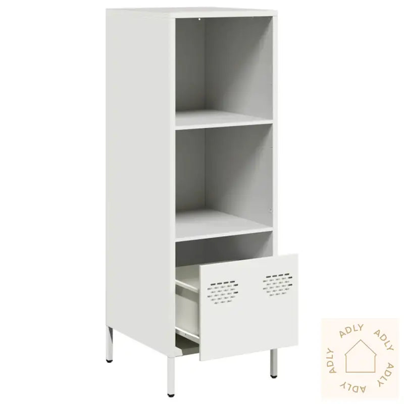 Highboard Hvit 35X39X103,5 Cm Stål