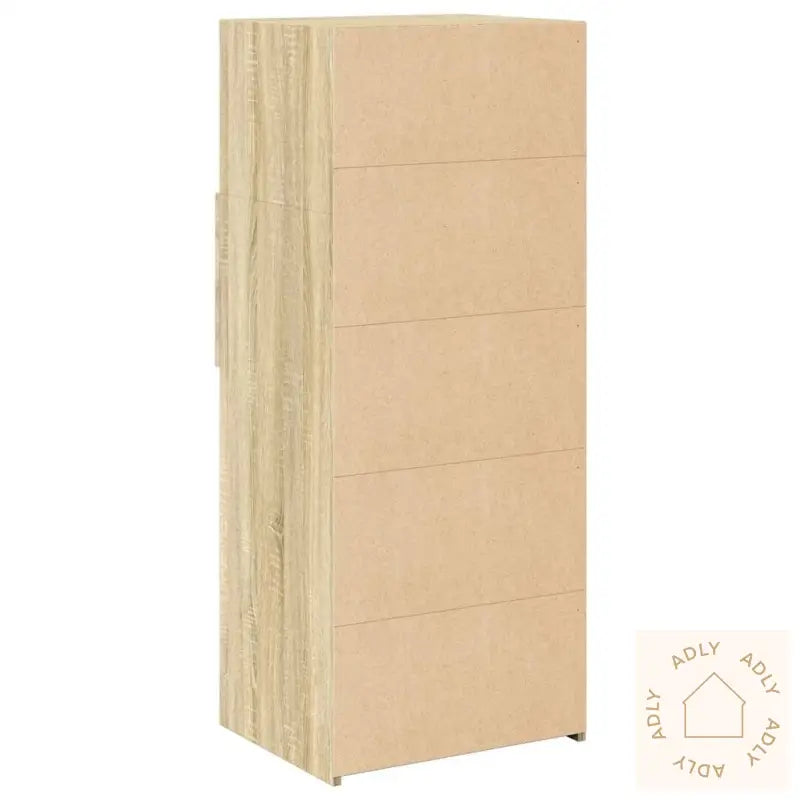 Hylle Sonoma Eik 50X42,5X124 Cm Konstruert Tre