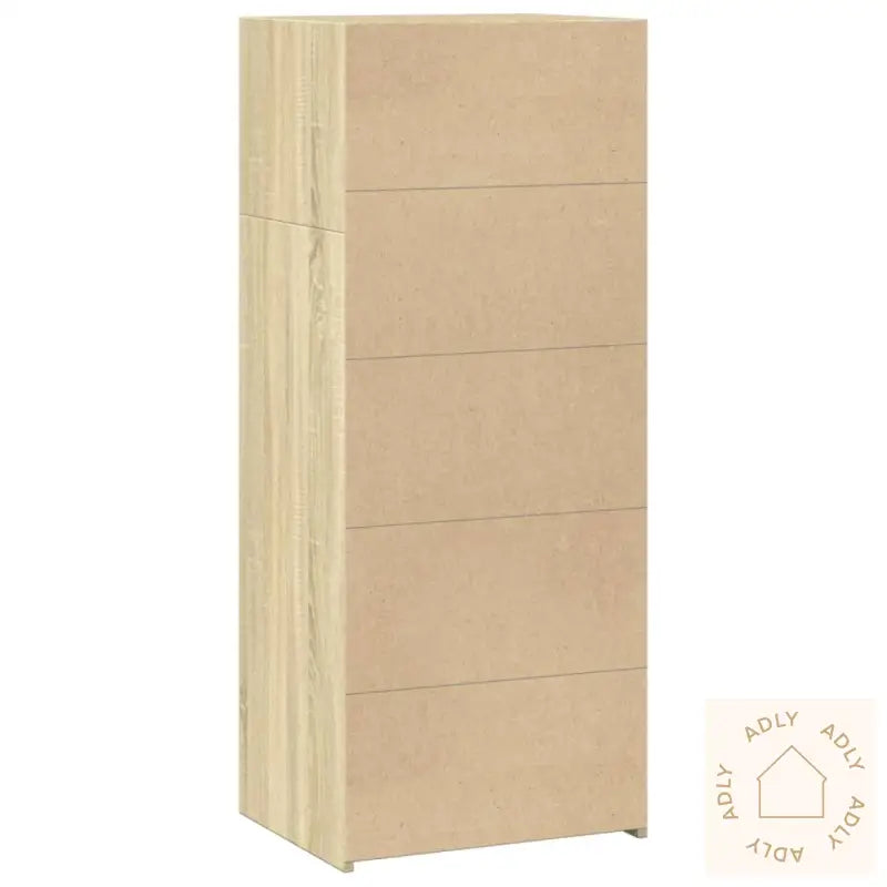 Hylle Sonoma Eik 50X41X124 Cm Konstruert Tre