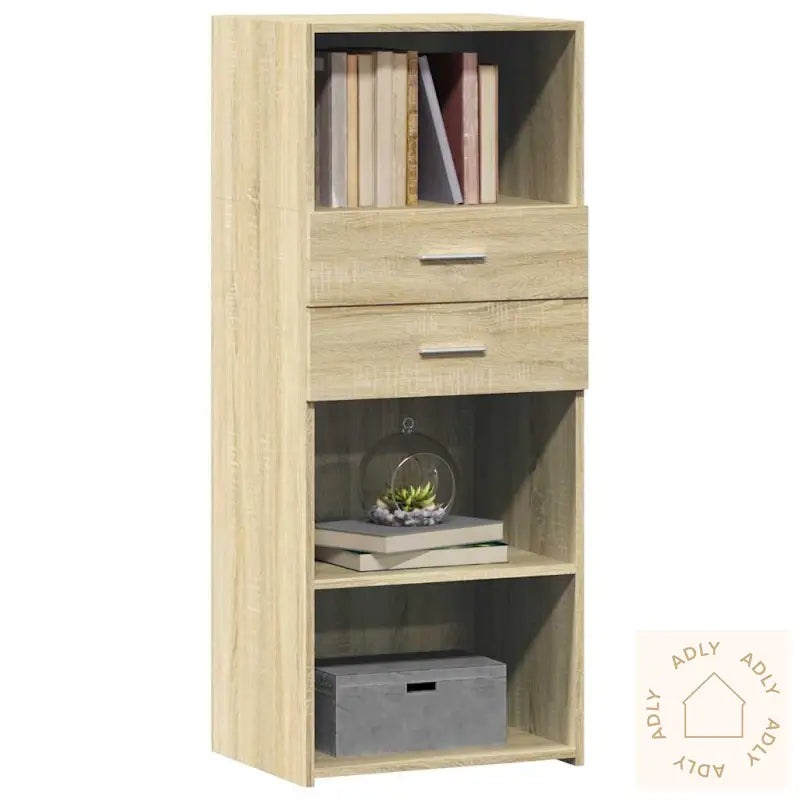Hylle Sonoma Eik 50X42,5X124 Cm Konstruert Tre