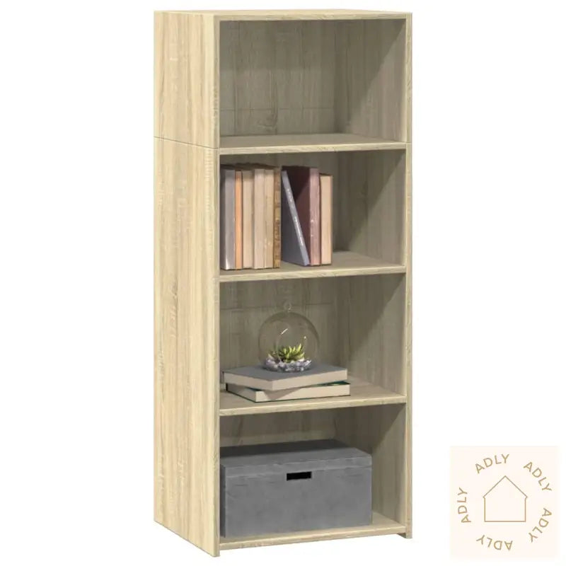 Hylle Sonoma Eik 50X41X124 Cm Konstruert Tre