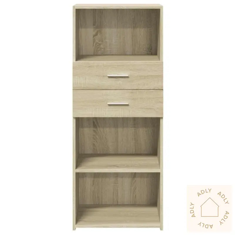 Hylle Sonoma Eik 50X42,5X124 Cm Konstruert Tre