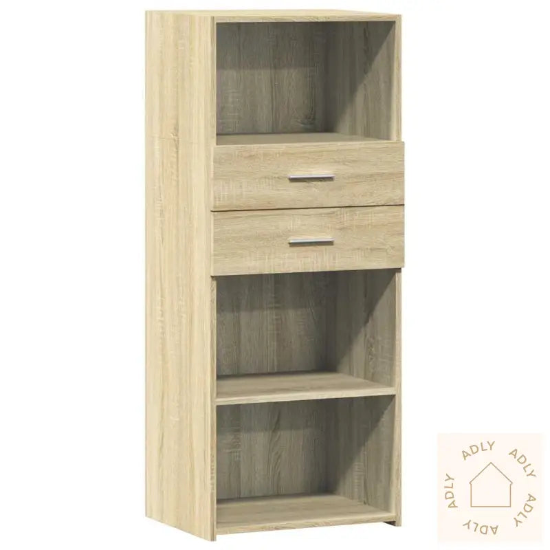 Hylle Sonoma Eik 50X42,5X124 Cm Konstruert Tre