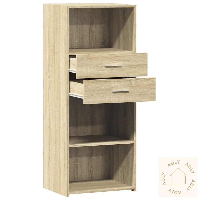 Hylle Sonoma Eik 50X42,5X124 Cm Konstruert Tre