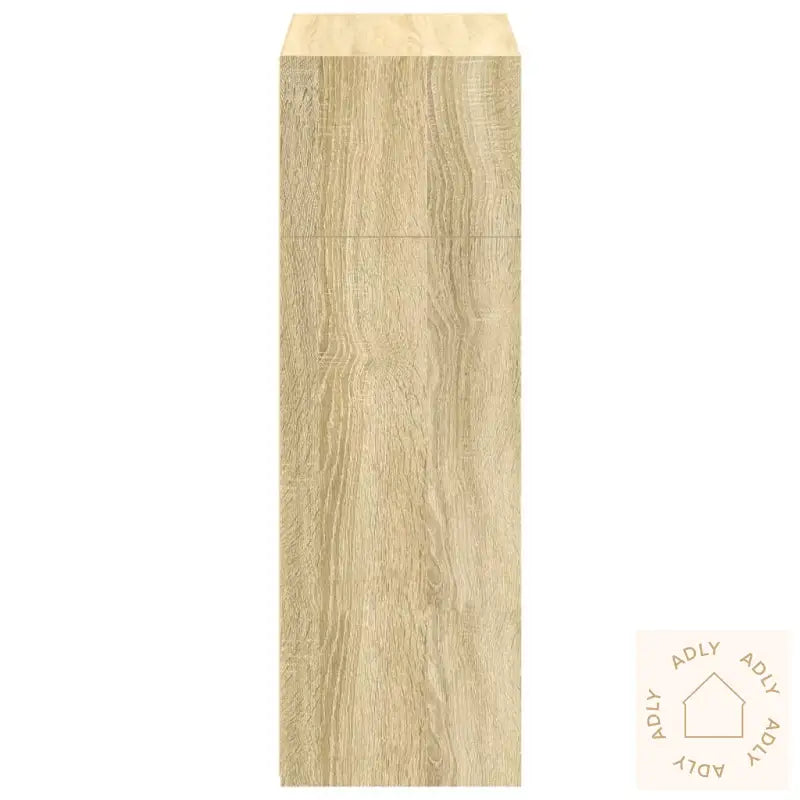 Hylle Sonoma Eik 70X41X124 Cm Konstruert Tre