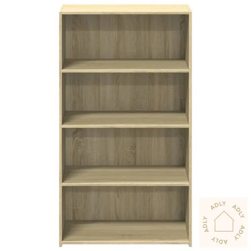 Hylle Sonoma Eik 70X41X124 Cm Konstruert Tre
