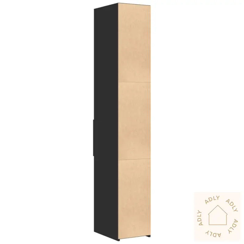 Hylle Svart 30X42,5X185 Cm Konstruert Tre