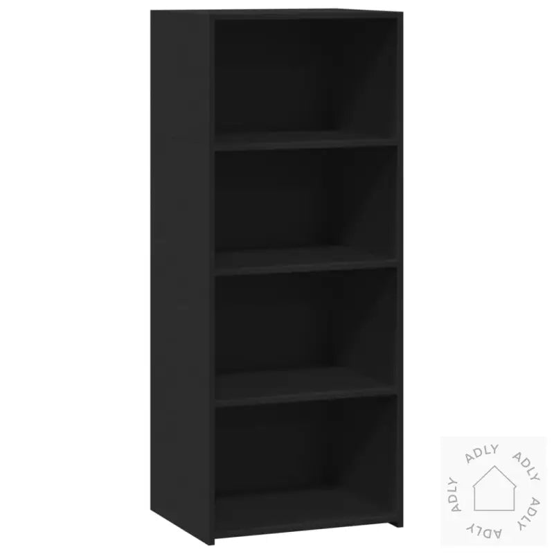 Hylle Svart 50X41X124 Cm Konstruert Tre