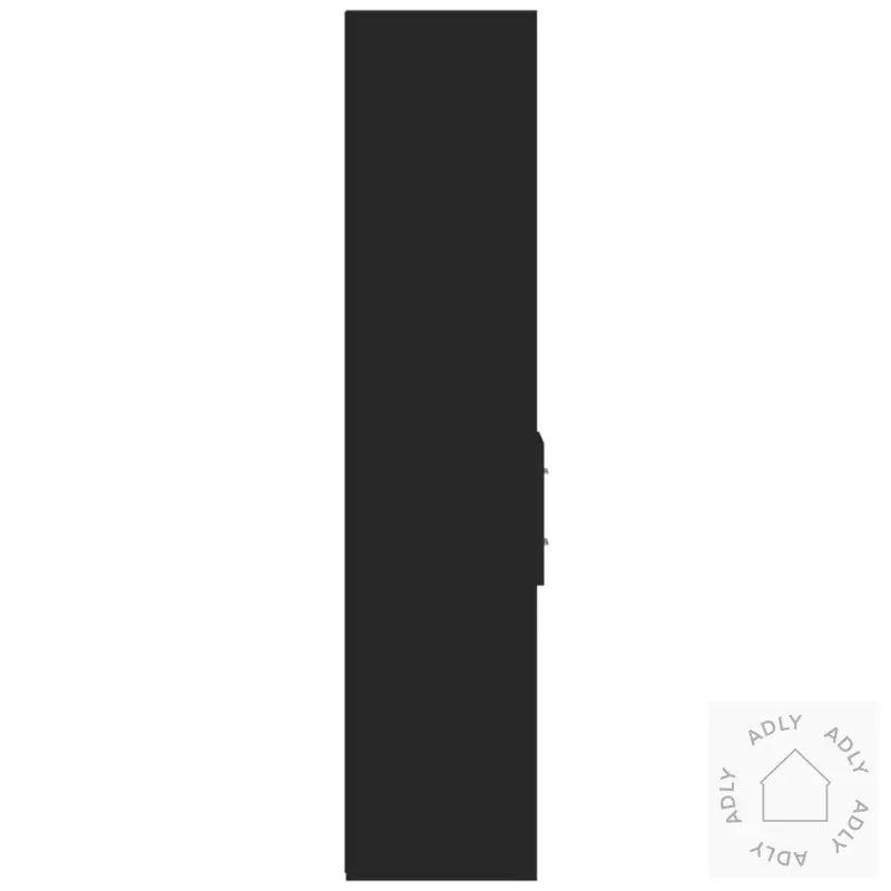 Hylle Svart 30X42,5X185 Cm Konstruert Tre