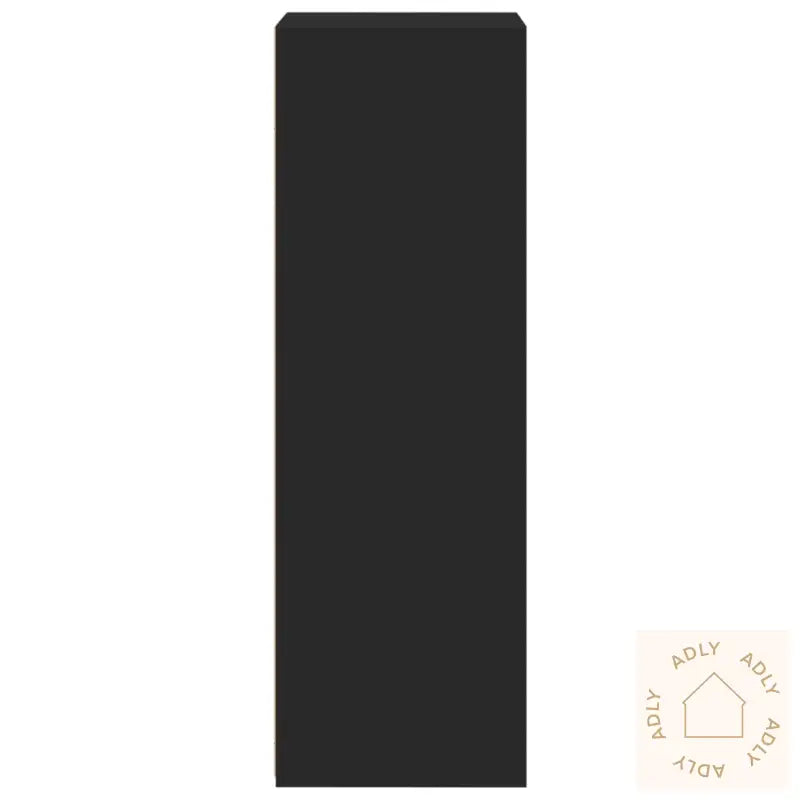 Hylle Svart 50X41X124 Cm Konstruert Tre