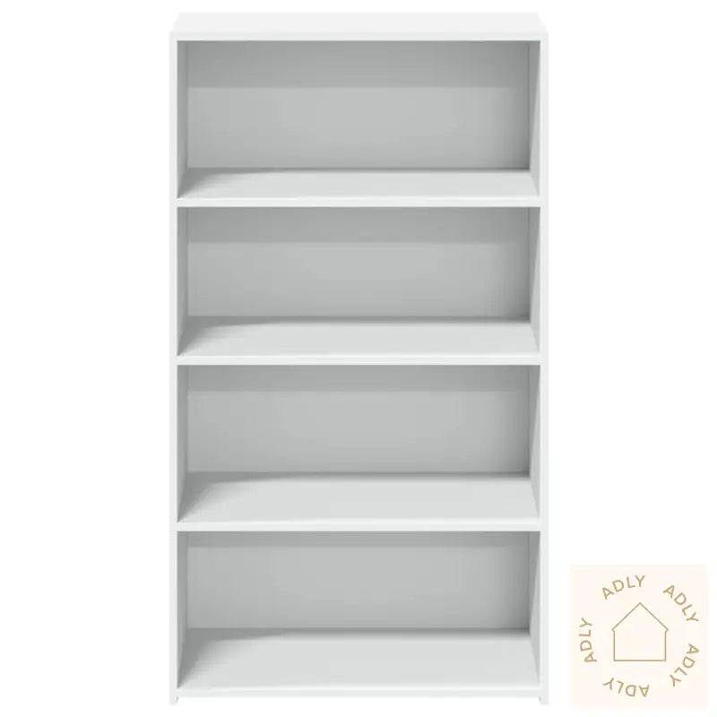 Hylle Hvit 70X41X124 Cm Konstruert Tre