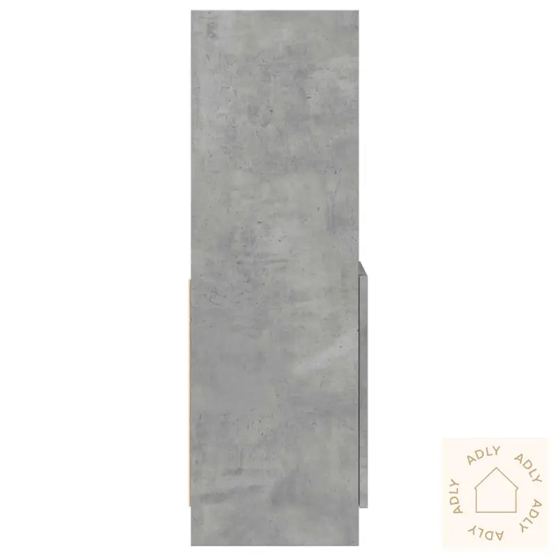 Highboard Betonggrå 92X33X100 Cm Konstruert Tre
