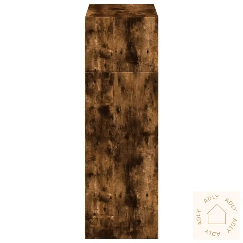 Hylle Røkt Eik 70X41X124 Cm Konstruert Tre