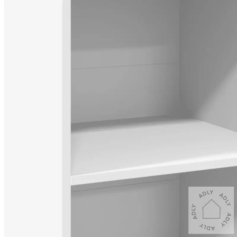 Hylle Hvit 50X41X124 Cm Konstruert Tre