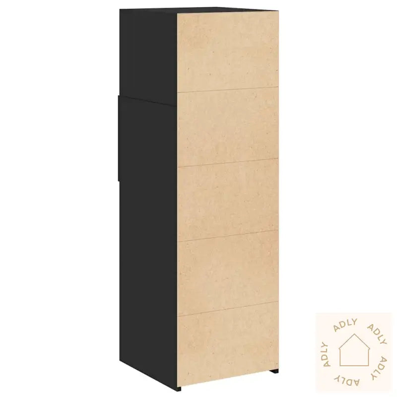 Hylle Svart 40X42,5X124 Cm Konstruert Tre