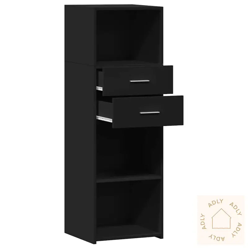 Hylle Svart 40X42,5X124 Cm Konstruert Tre