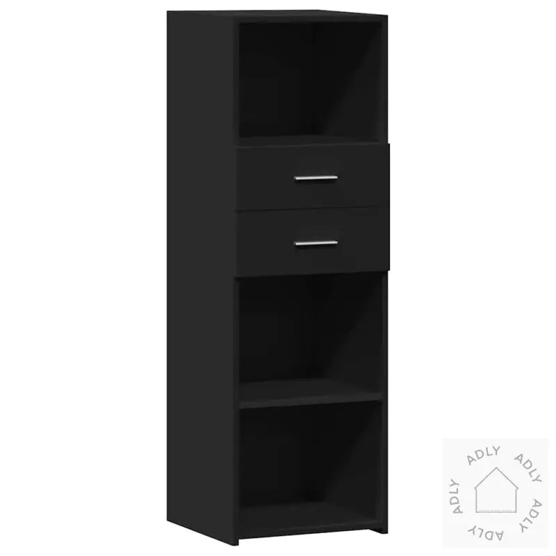 Hylle Svart 40X42,5X124 Cm Konstruert Tre