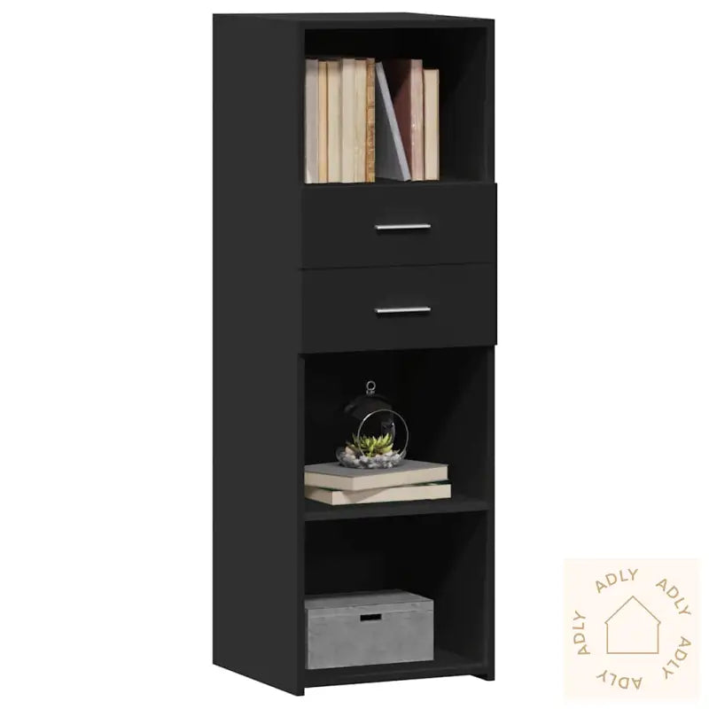 Hylle Svart 40X42,5X124 Cm Konstruert Tre