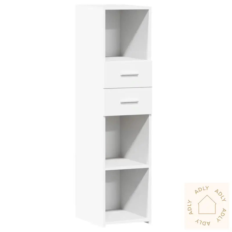 Hylle Hvit 30X42,5X124 Cm Konstruert Tre