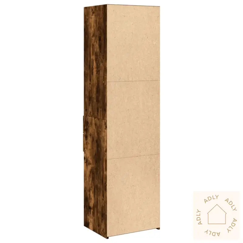 Hylle Røkt Eik 50X42,5X185 Cm Konstruert Tre