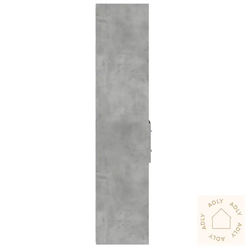 Hylle Betonggrå 30X42,5X185 Cm Konstruert Tre