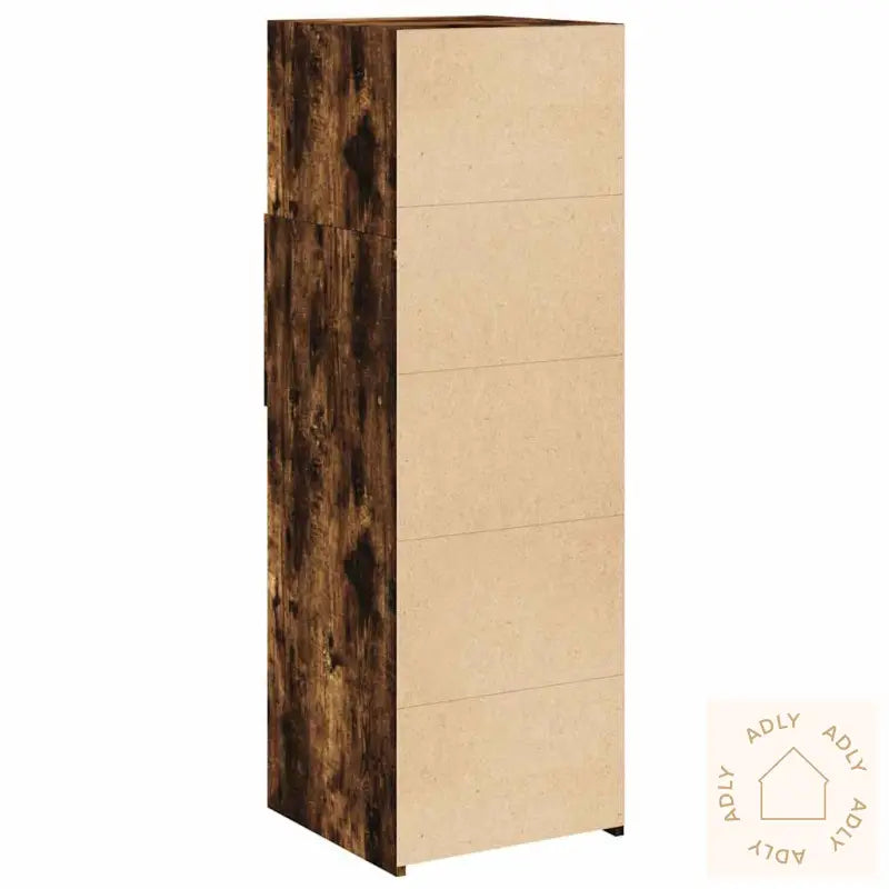 Hylle Røkt Eik 40X42,5X124 Cm Konstruert Tre