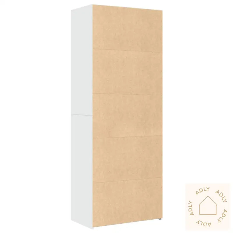 Hylle Hvit 70X41X185 Cm Konstruert Tre