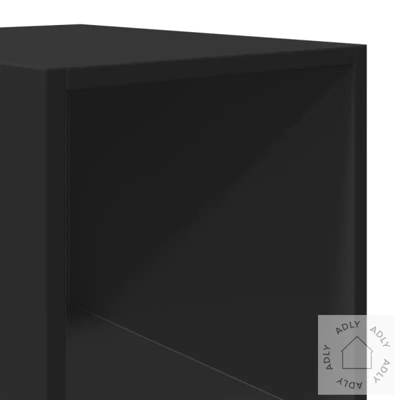 Hylle Svart 30X41X185 Cm Konstruert Tre