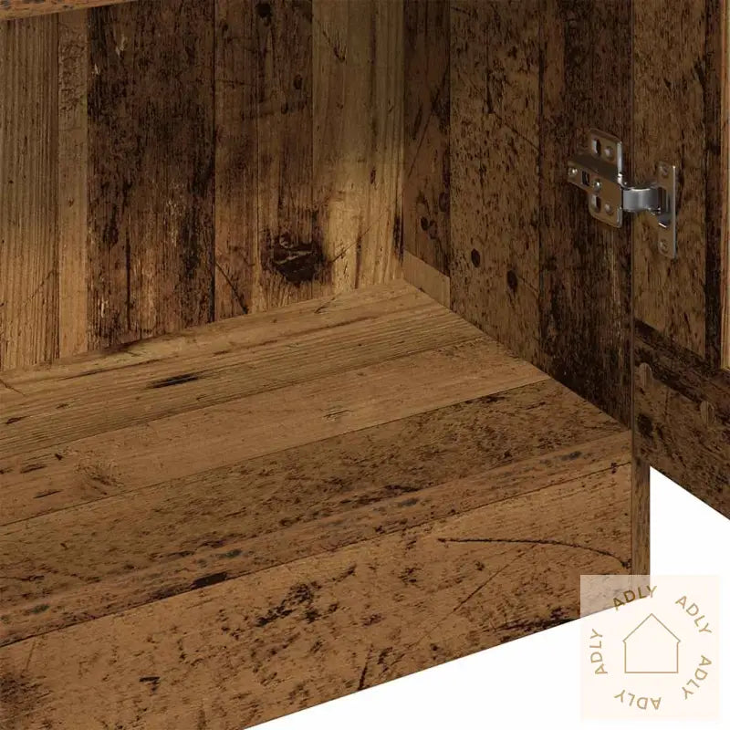 Highboard Gammelt Tre 82,5X30,5X185 Cm Konstruert Tre