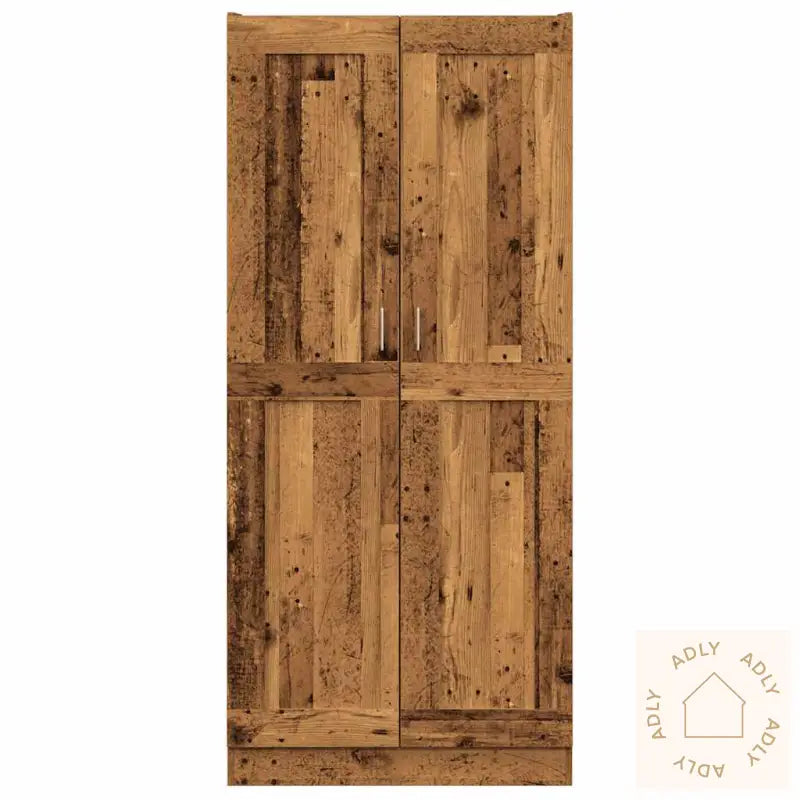 Highboard Gammelt Tre 82,5X30,5X185 Cm Konstruert Tre