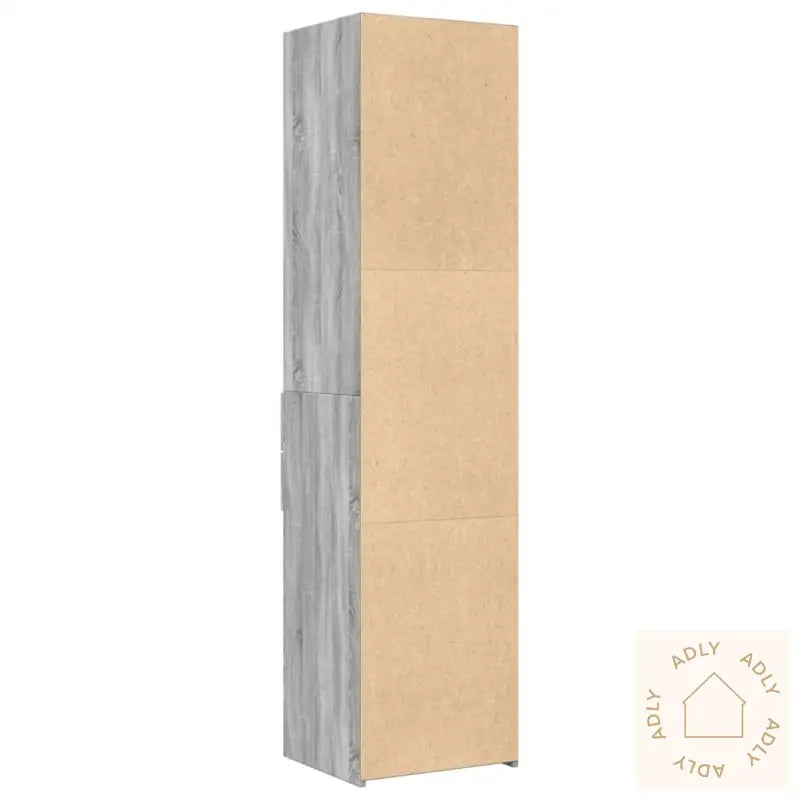 Hylle Grå Sonoma 45X42,5X185 Cm Konstruert Tre