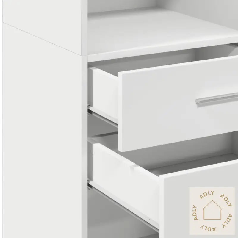 Hylle Hvit 45X42,5X124 Cm Konstruert Tre