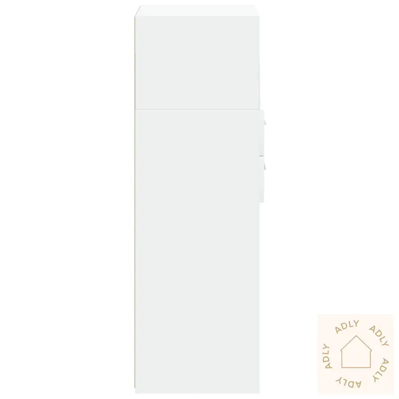 Hylle Hvit 45X42,5X124 Cm Konstruert Tre