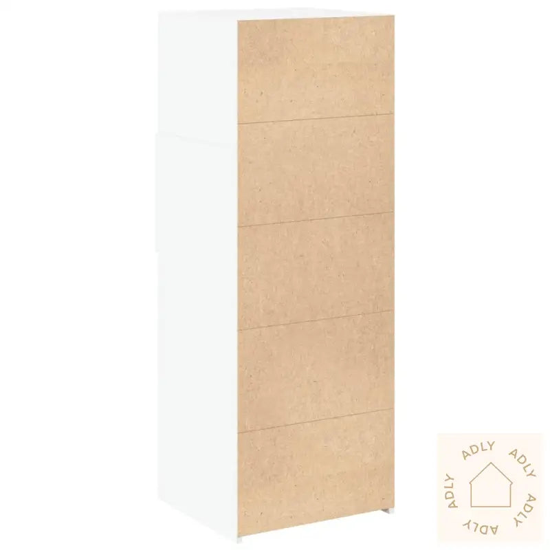 Hylle Hvit 45X42,5X124 Cm Konstruert Tre