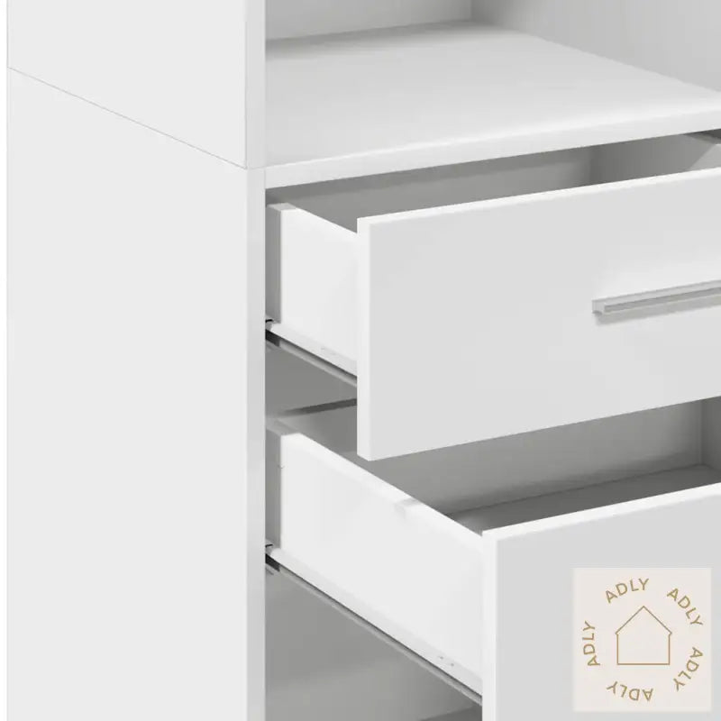 Hylle Hvit 40X42,5X124 Cm Konstruert Tre