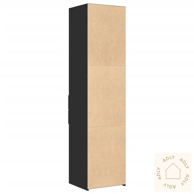 Hylle Svart 45X42,5X185 Cm Konstruert Tre