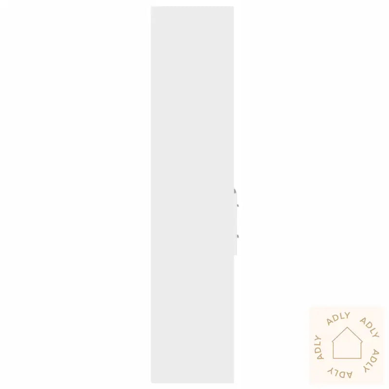 Hylle Hvit 30X42,5X185 Cm Konstruert Tre