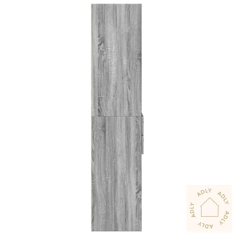 Hylle Grå Sonoma 50X42,5X185 Cm Konstruert Tre