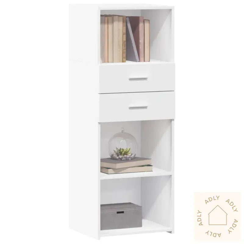 Hylle Hvit 45X42,5X124 Cm Konstruert Tre