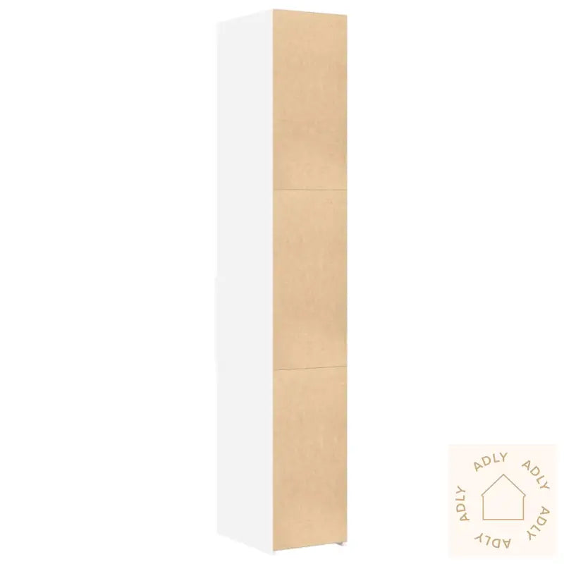 Hylle Hvit 30X42,5X185 Cm Konstruert Tre