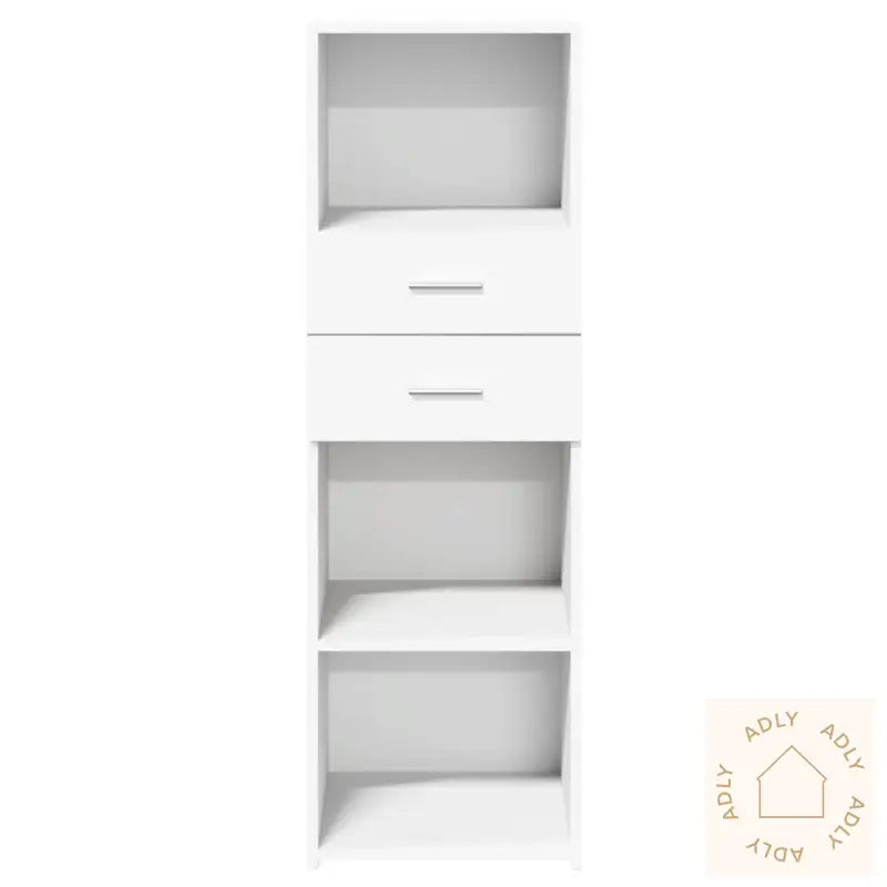 Hylle Hvit 40X42,5X124 Cm Konstruert Tre