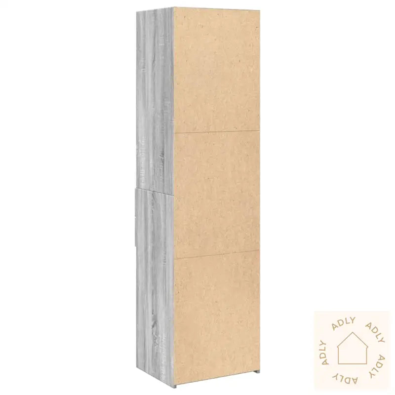 Hylle Grå Sonoma 50X42,5X185 Cm Konstruert Tre