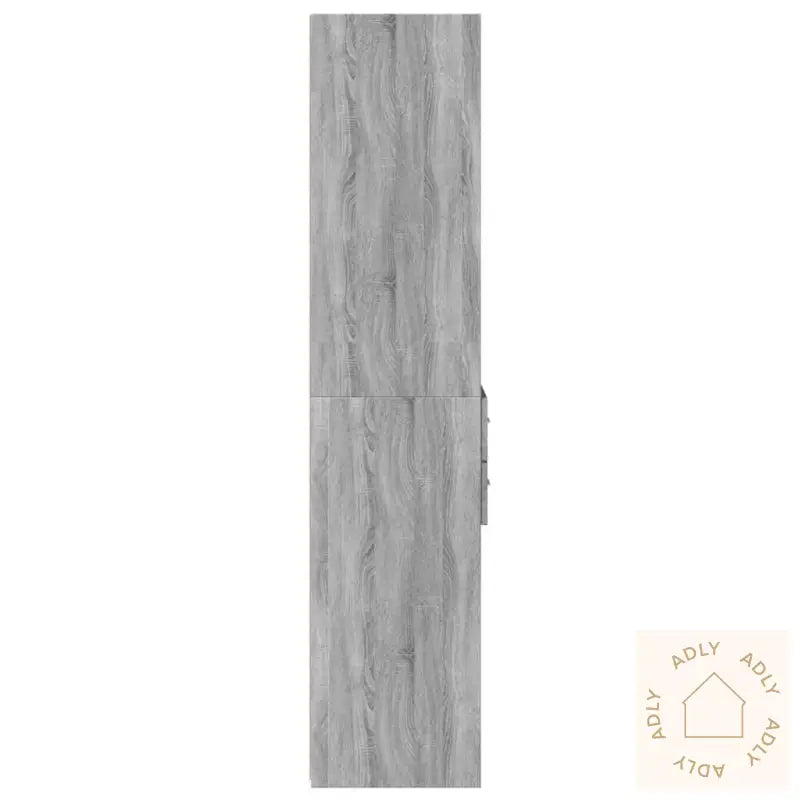 Hylle Grå Sonoma 45X42,5X185 Cm Konstruert Tre