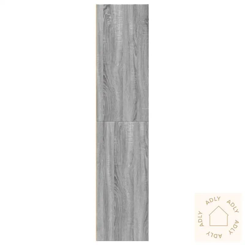 Hylle Grå Sonoma 70X41X185 Cm Konstruert Tre