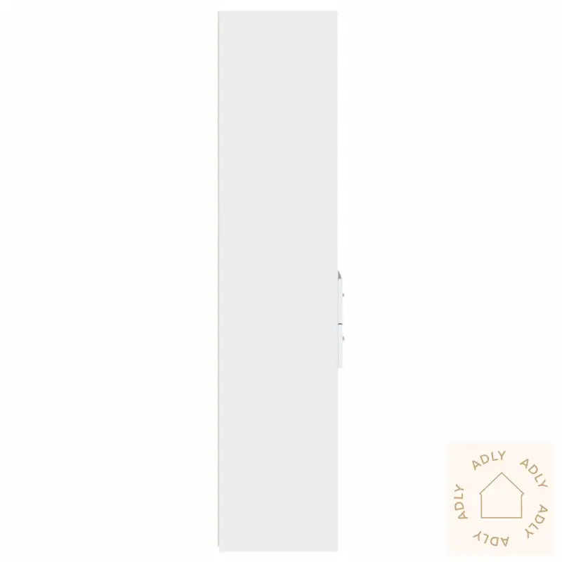 Hylle Hvit 45X42,5X185 Cm Konstruert Tre