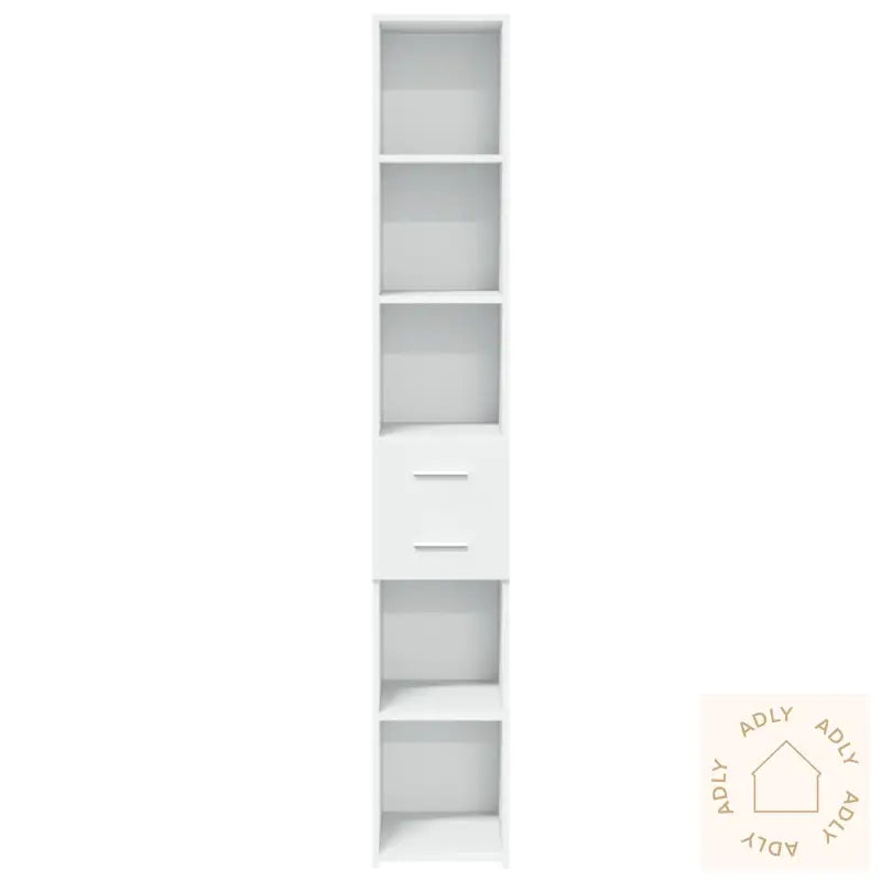 Hylle Hvit 30X42,5X185 Cm Konstruert Tre